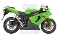 2005-2006 ZX6R Fairings