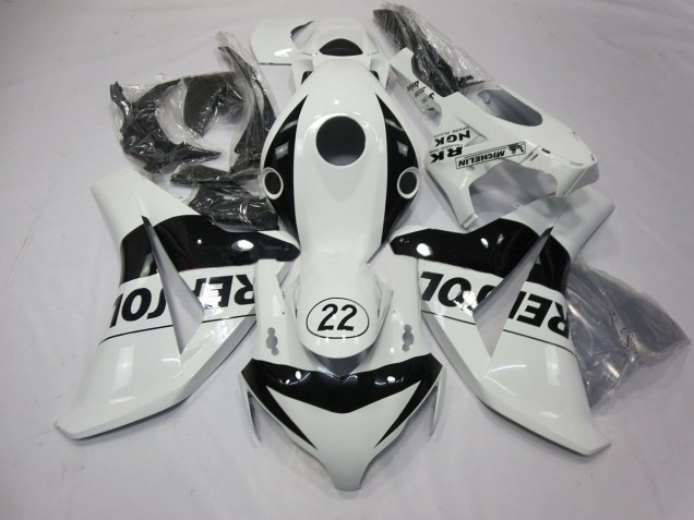 22 Repsol White 2008-2011 CBR1000RR Fairings