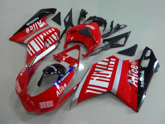 Alice Red 2007-2014 Ducati 848 1098 1198 Fairings