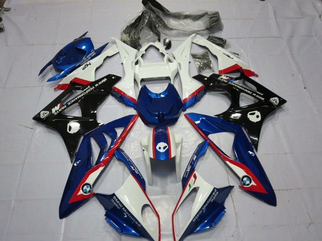 Alien Blue and White 2009-2014 S1000RR Fairings