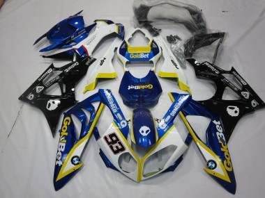 Alien Blue and White 2009-2014 S1000RR Fairings