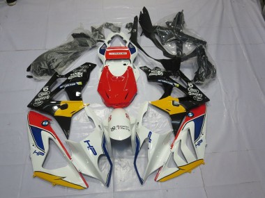 Alien Blue and White 2009-2014 S1000RR Fairings