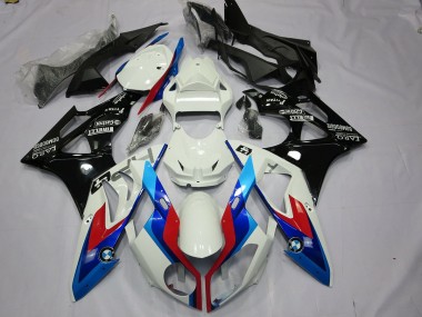 Alien Blue and White 2009-2014 S1000RR Fairings