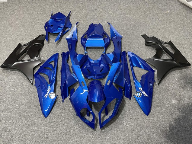 Alien Blue and White 2009-2014 S1000RR Fairings