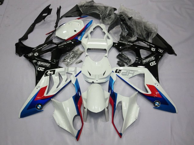 Alien Blue and White 2009-2014 S1000RR Fairings