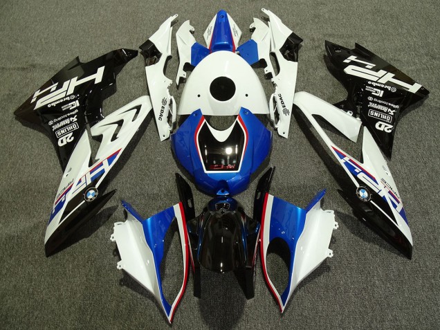 Alien Blue and White 2009-2014 S1000RR Fairings