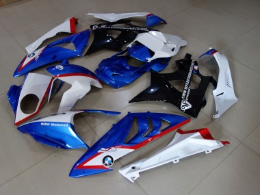 Alien Blue and White 2009-2014 S1000RR Fairings