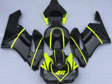 All Black and High Viz 46 2004-2005 CBR1000RR Fairings