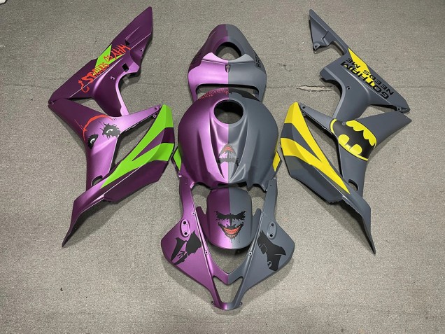 Bat Man vs Joker Matte 2007-2008 CBR600RR Fairings