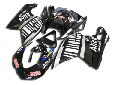 Black Alice 2007-2014 Ducati 848 1098 1198 Fairings