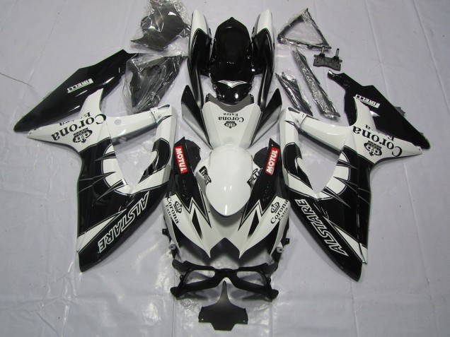 Black Corona 2008-2010 GSXR 600-750 Fairings