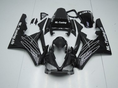 Black Gloss (Custom) 2009-2012 Daytona 675 Fairings