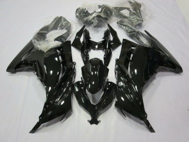 Black Gloss 2013-2018 Ninja 300 Fairings