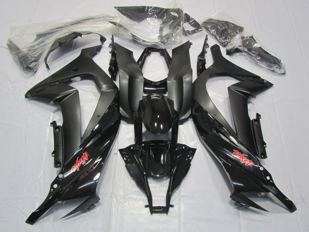 Black Matte Gloss 2011-2015 ZX10R Fairings