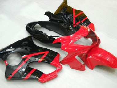 Black Red 1999-2000 CBR600 F4 Fairings