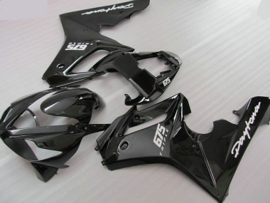 Black Triple 2006-2008 Daytona 675 Fairings