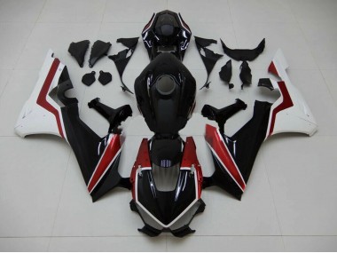 Black White Red 2017-2023 CBR1000RR Fairings