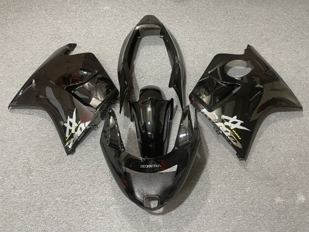 Black and Silver 1996-2007 CBR1100XX Fairings