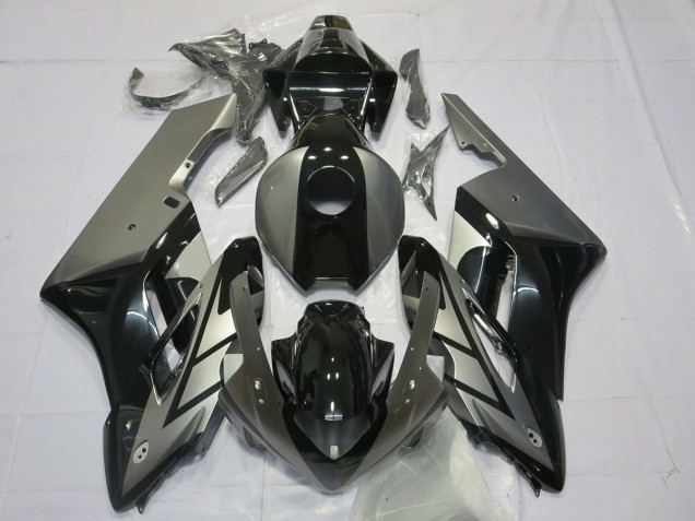 Black and Silver 2004-2005 CBR1000RR Fairings