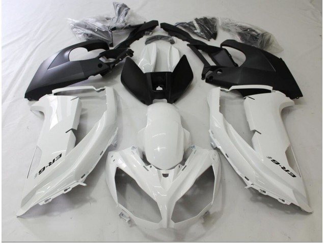 Black and White 2012-2016 Ninja 650R Fairings