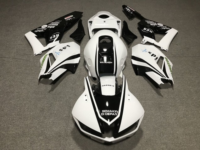 Black and White Design 2013-2023 CBR600RR Fairings