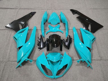 Blue 2009-2012 ZX6R Fairings