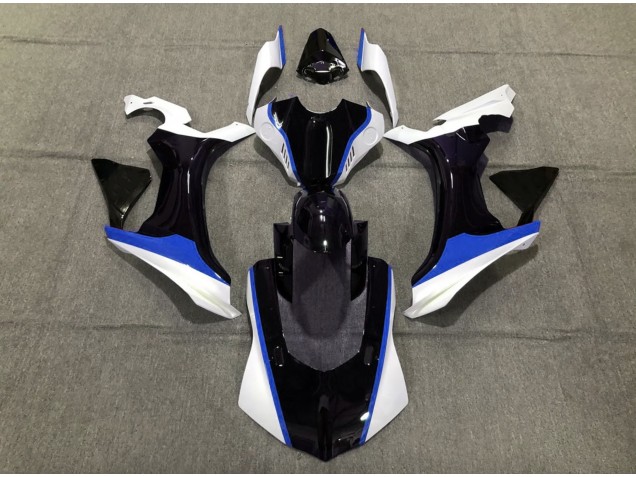 Blue Black and White 2015-2019 R1 Fairings