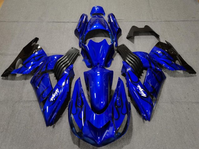 Blue Gloss 2006-2011 ZX14R Fairings