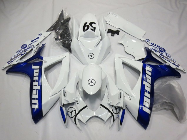 Blue Jordan 2006-2007 GSXR 600-750 Fairings