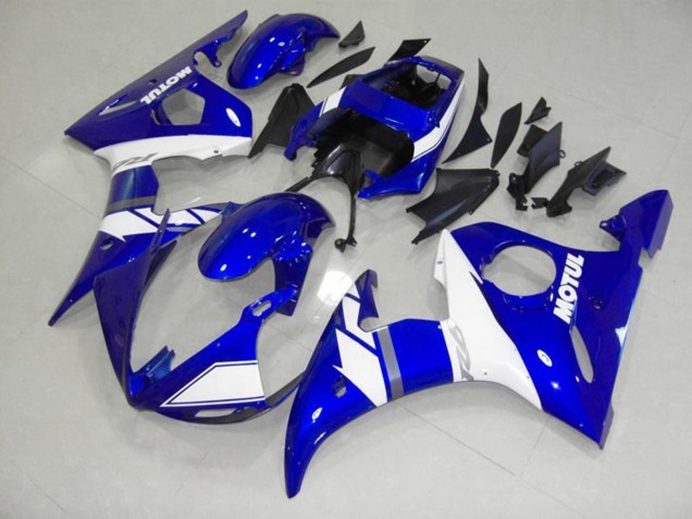 Blue Motul 2005 R6 Fairings