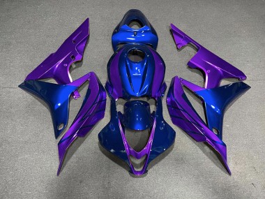 Blue & Purple 2007-2008 CBR600RR Fairings