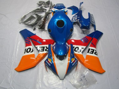 Blue Repsol & Red 2008-2011 CBR1000RR Fairings