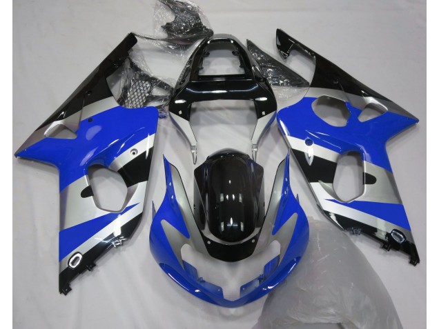 Blue Silver OEM Style 2000-2002 GSXR 1000 Fairings