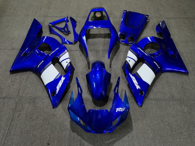 Blue White Design 1998-2002 R6 Fairings