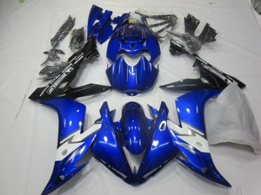 Gloss Blue White 2004-2006 R1 Fairings