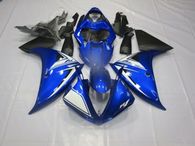 Blue and Black 2012-2014 R1 Fairings