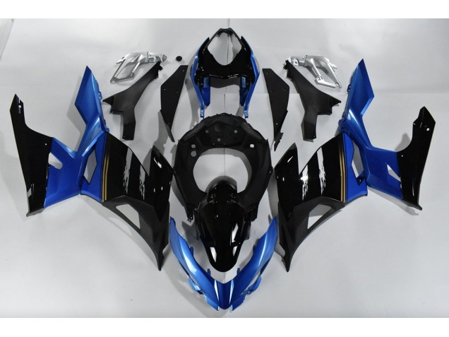 Blue and Black 2018-2023 Ninja 400 Fairings