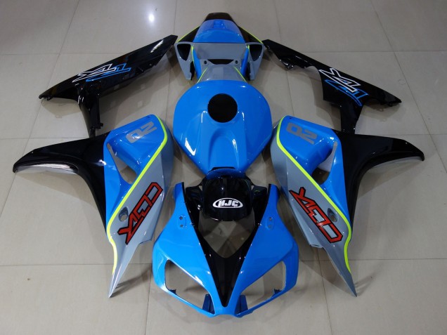 Blue and Black Custom CBR 2006-2007 CBR1000RR Fairings