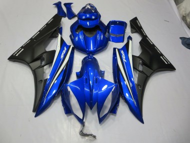 Blue and Black Design 2006-2007 R6 Fairings