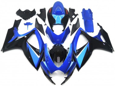 Blue and Black Special 2006-2007 GSXR 600-750 Fairings