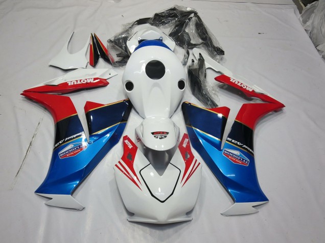 Blue and Red 2012-2016 CBR1000RR Fairings