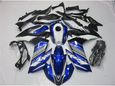 Blue and Silver 2015-2018 R3 Fairings