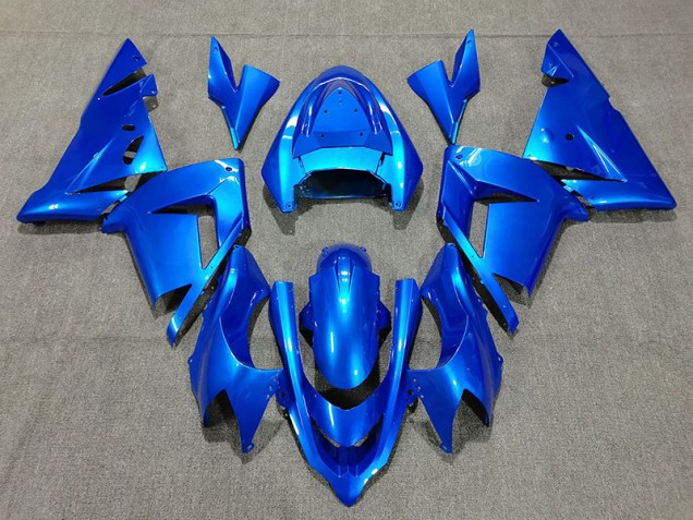 Bright Blue Pearl 2004-2005 ZX10R Fairings