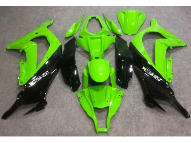 Bright Green & Green R 2016-2019 ZX10R Fairings