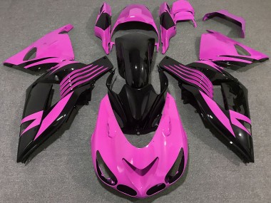 Bright Pink 2006-2011 ZX14R Fairings