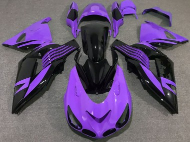 Bright Purple 2006-2011 ZX14R Fairings