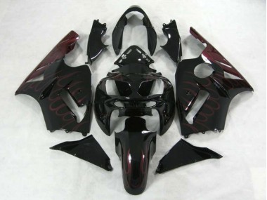 Burgundy Flame 2002-2005 ZX12R Fairings