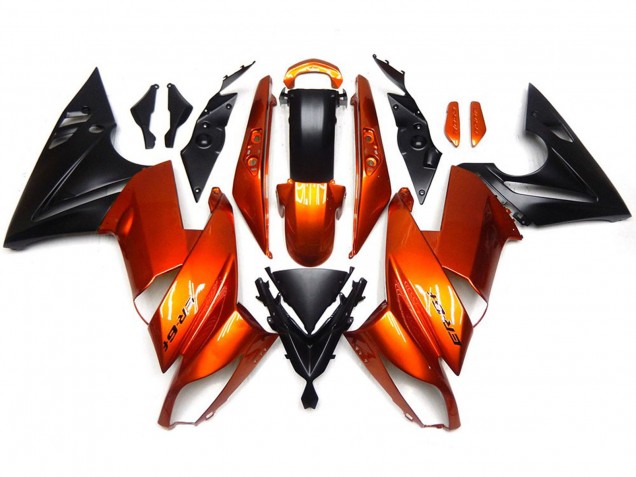 Burnt Orange 2009-2011 Ninja 650R Fairings