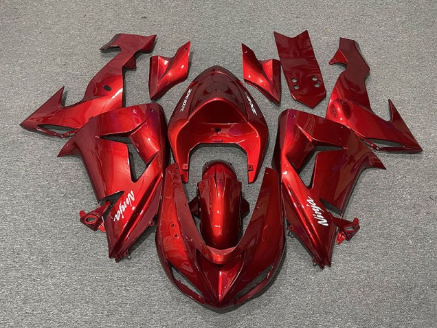 Candy Red 2006-2007 ZX10R Fairings