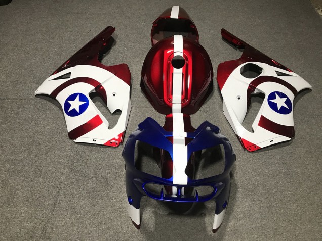 Captain America 2002-2005 ZX12R Fairings